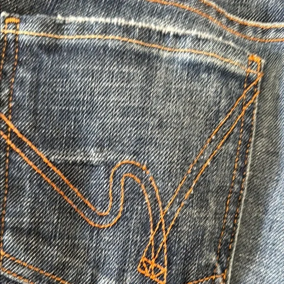 Y2K Citizens Of Humanity Blue Jeans Simone Stretch 105 Low waist flare - Picture 4 of 12